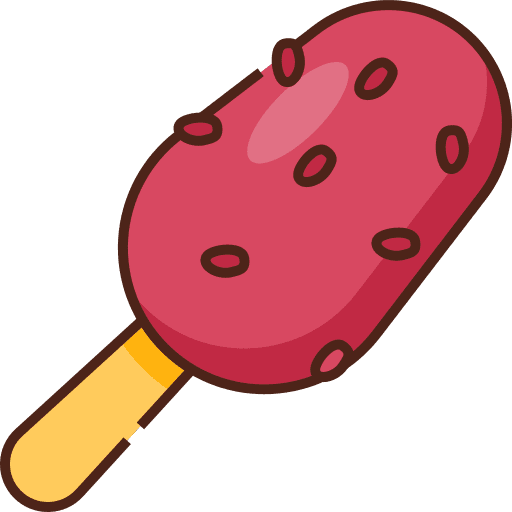 Popsicle sweet food ice cream stick food and restaurant icon