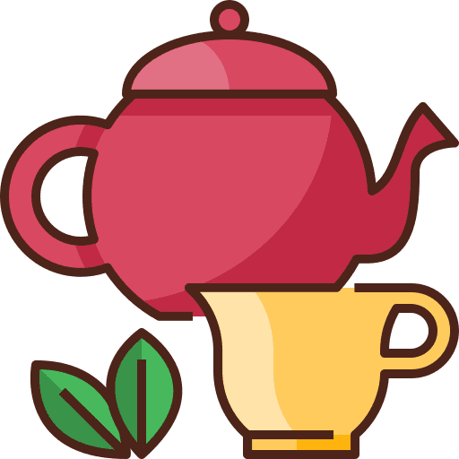 Tea hot teapot food and restaurant teapot icon