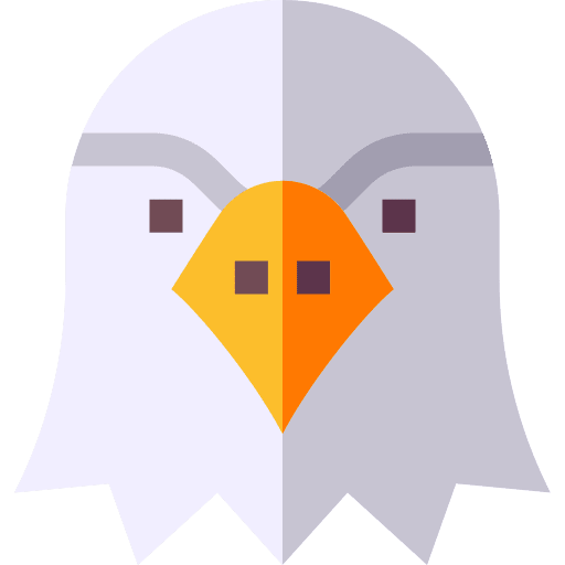 Eagle animals bird animal kingdom icon