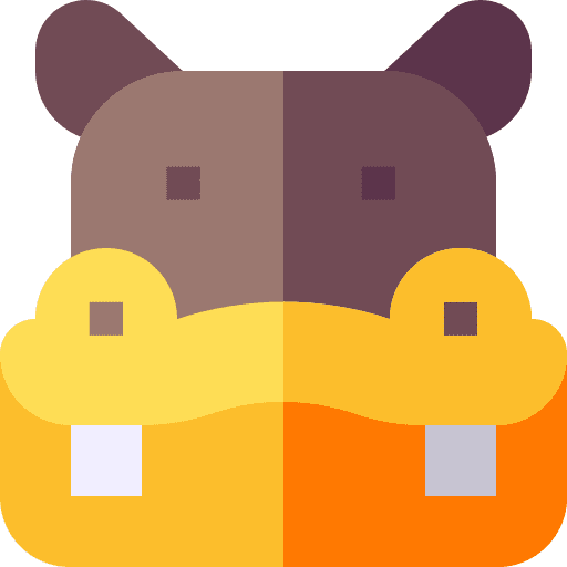 Hippopotamus animal kingdom animals mammal icon