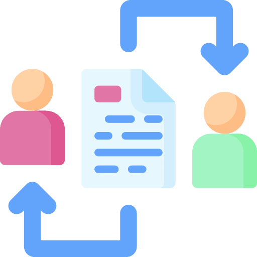 File sharing server storage files and folders icon