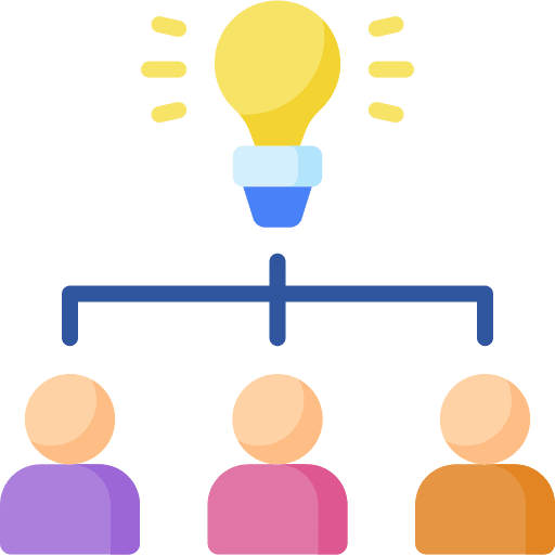 Idea think team idea icon Idea think team idea icon