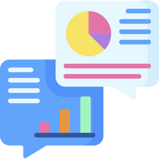 Discussion business and finance bar chart discussion icon Discussion business and finance bar chart discussion icon