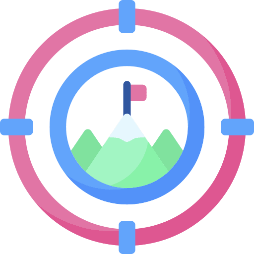 Target success nature target icon Target success nature target icon