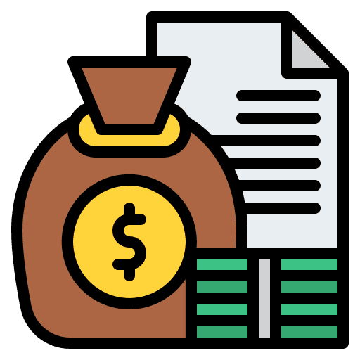 Financial loan money financial icon