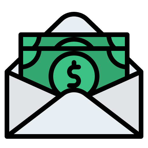 Money business and finance cash bank icon