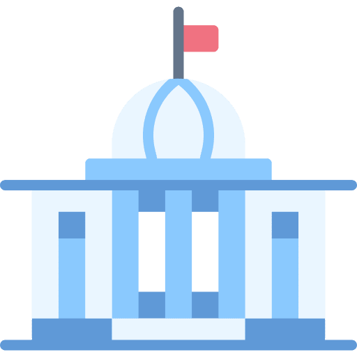 City hall city hall buildings municipal icon