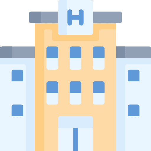 Hotel lodging vacations hostel icon
