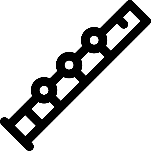 Flute whistle music and multimedia orchestra icon Flute whistle music and multimedia orchestra icon