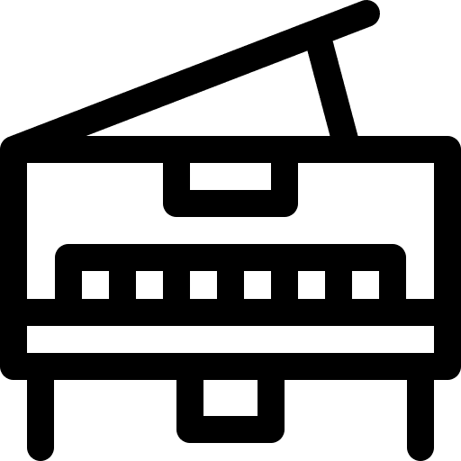 Grand piano orchestra music grand piano icon Grand piano orchestra music grand piano icon