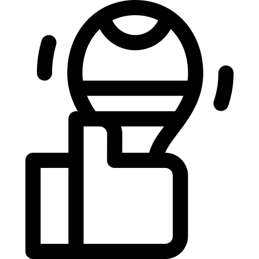 Maracas shaker folklore music and multimedia icon Maracas shaker folklore music and multimedia icon