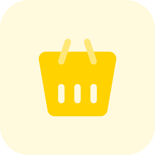 Basket fashion basket shopping center icon