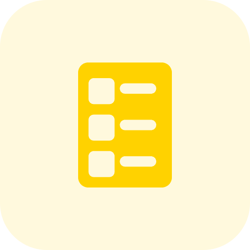 List shopping list check list index icon