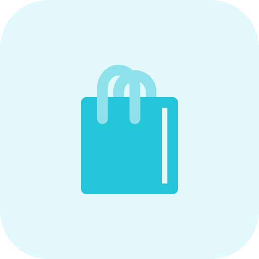 Shopping bag shopping center shopping bag buy icon