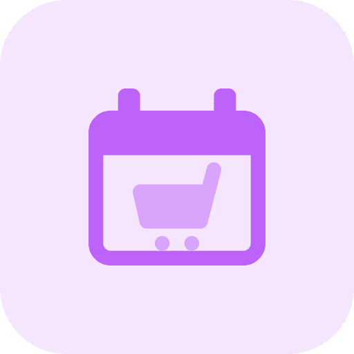 Calendar commerce calendar schedule icon
