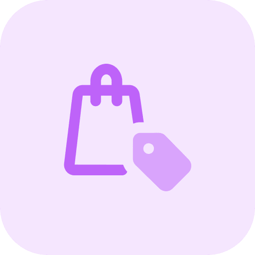 Price tag commerce and shopping price tag shop icon