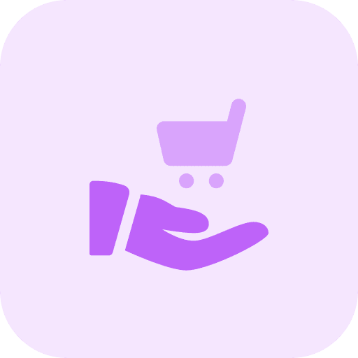 Shopping cart shopping cart supermarket commerce icon