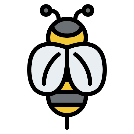 Bee animals bee insect icon