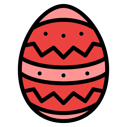 Easter egg easter tradition easter day icon
