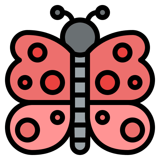 Butterfly animal butterfly wildlife icon