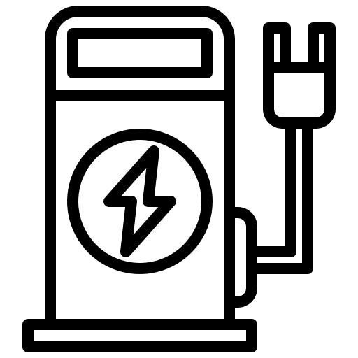 Electric station industry eco electric station icon Electric station industry eco electric station icon