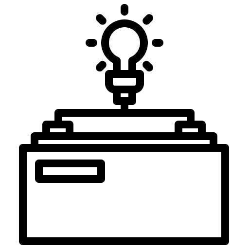 Battery bulb lightbulb battery icon Battery bulb lightbulb battery icon