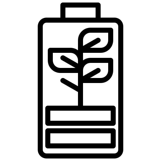 Battery eco friendly energy power icon Battery eco friendly energy power icon