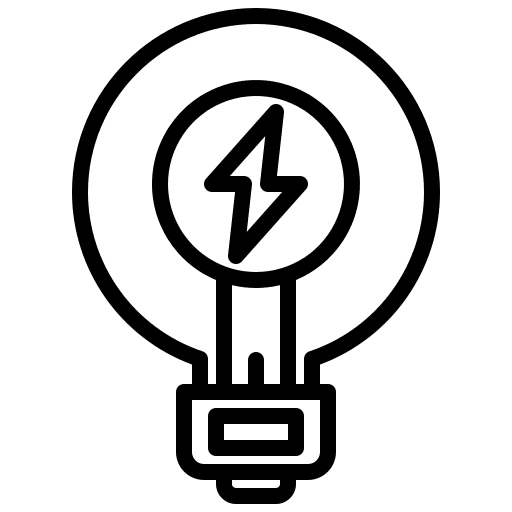 Bulb eco power bulb icon Bulb eco power bulb icon