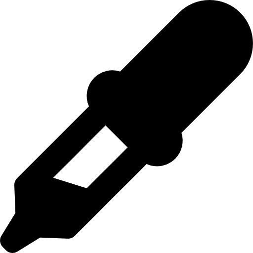 Pipette tool photoshop graphics editor color icon