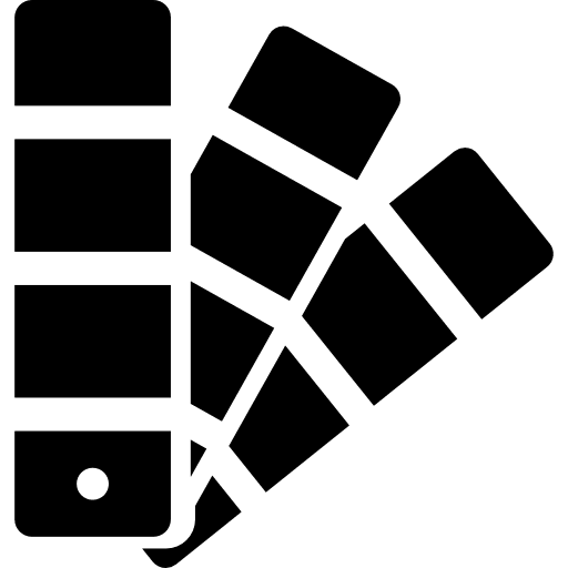 Paint swatch swatch palette colours icon