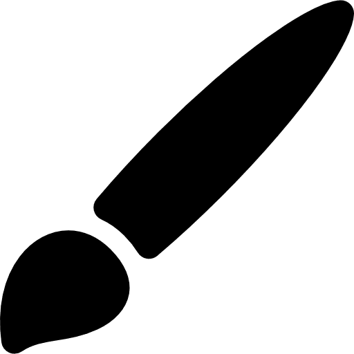 Paint brush brush paint drawing icon