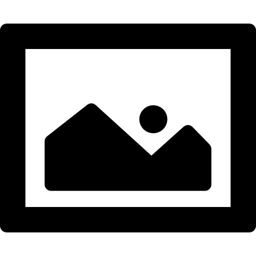 Picture frame photography interface image icon