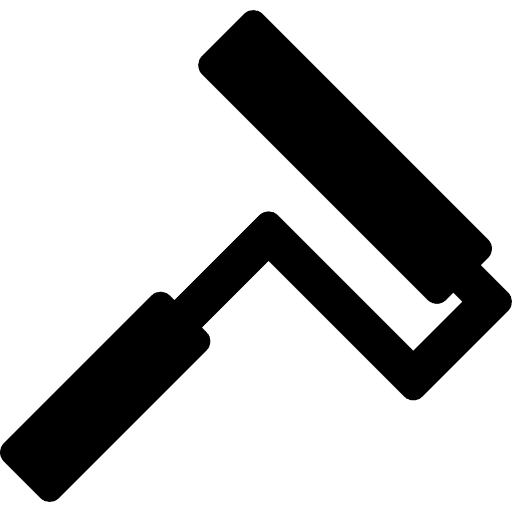 Paint roller painting paint roller home repair icon