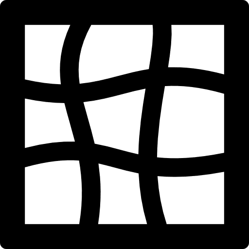 Twirl grid graphic tool interface design icon