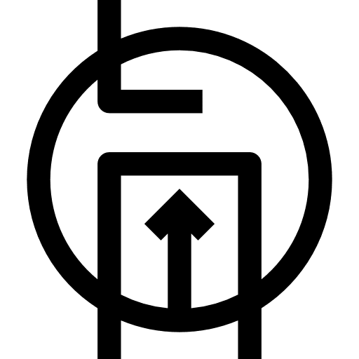 Circuit electric technology connector icon Circuit electric technology connector icon