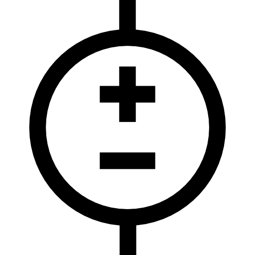 Dc connector electric dc icon Dc connector electric dc icon