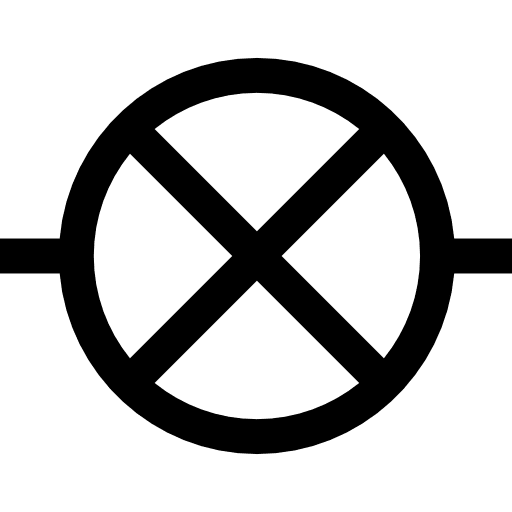 Lamp lamp semiconductor inductor icon Lamp lamp semiconductor inductor icon