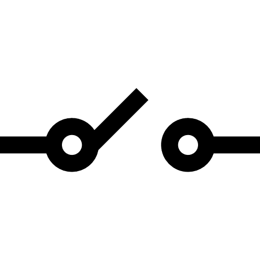 Switch electronics switch semiconductor icon Switch electronics switch semiconductor icon