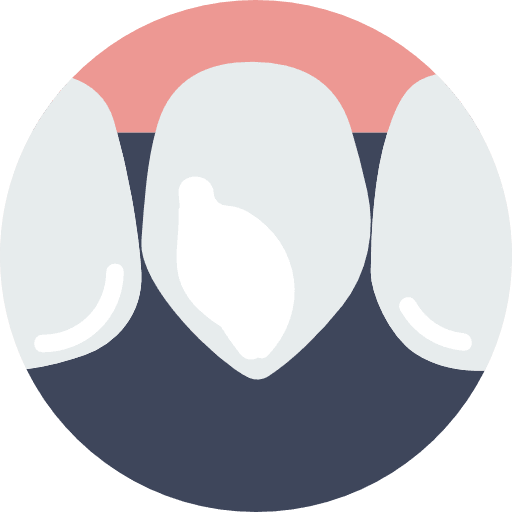 Canine medical mouth dentist icon