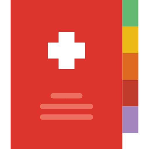 Medical records medical records record diagnose icon