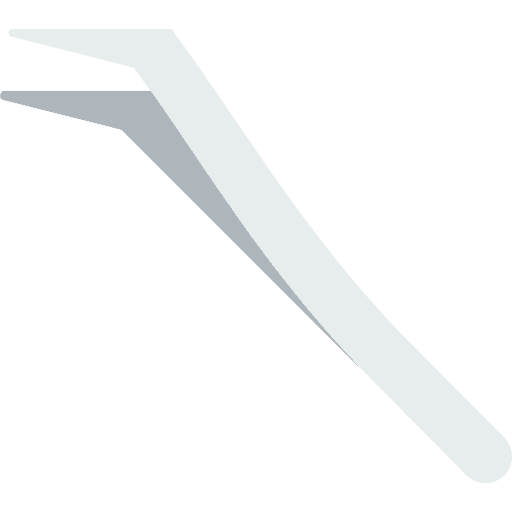 Tweezers surgery tweezers tools and utensils icon