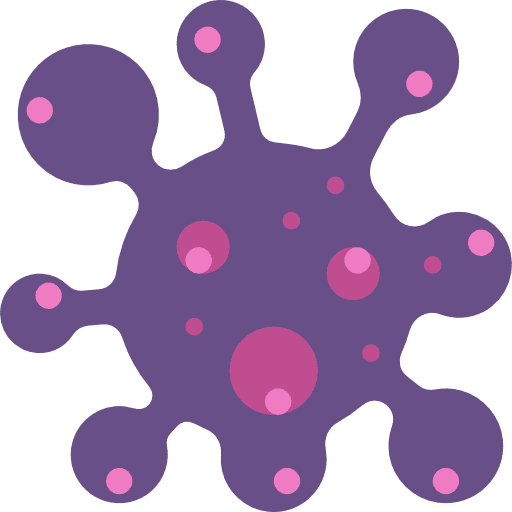 Virus cell cells life icon