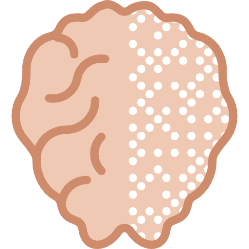 Brain body part body organ people icon