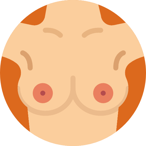 Breast breast female human body icon