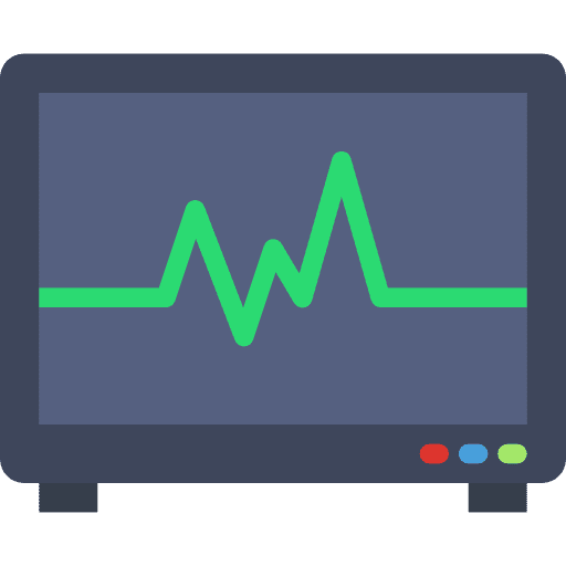 Cardiogram hospital health clinic cardiogram icon
