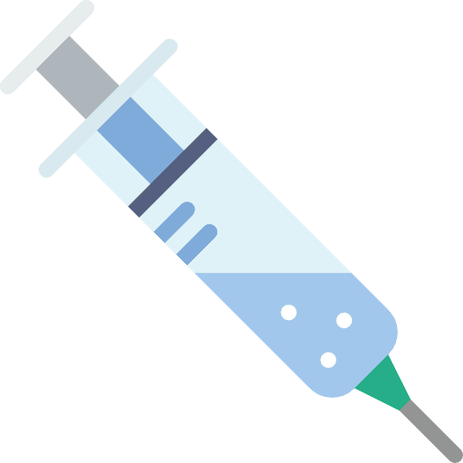 Syringe insulin syringe vaccine icon