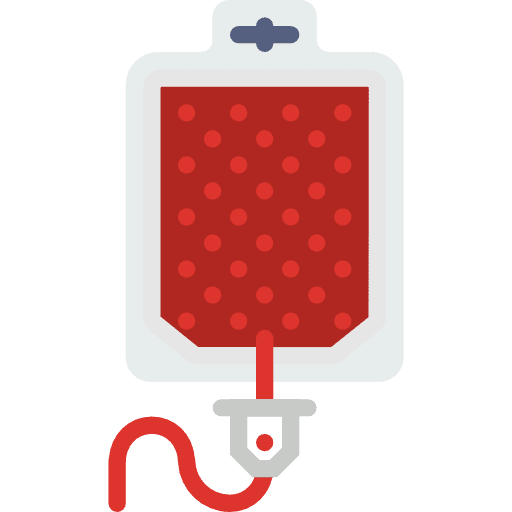 Blood transfusion medical health care blood transfusion icon