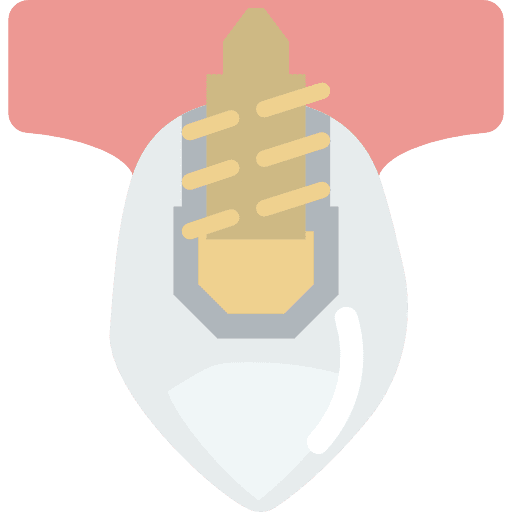 Canine teeth mouth dentist icon