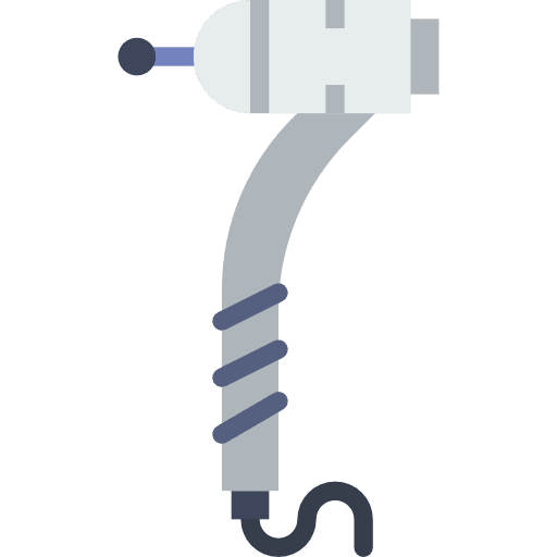 Dental drill dentist tools and utensils dental drill icon