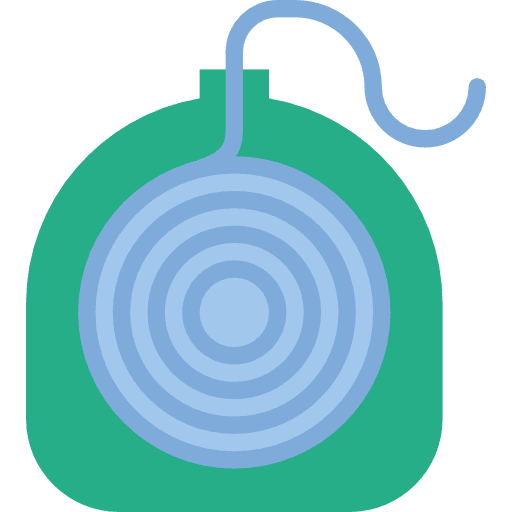 Dental floss health care dental floss dentist icon